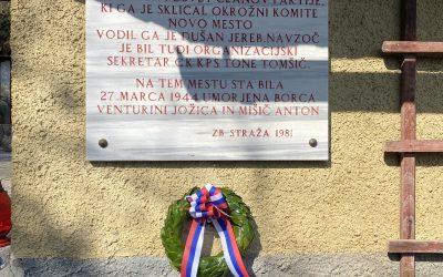 MEMORIAL PLAQUE TO JOŽICA CETIN VENTURINI